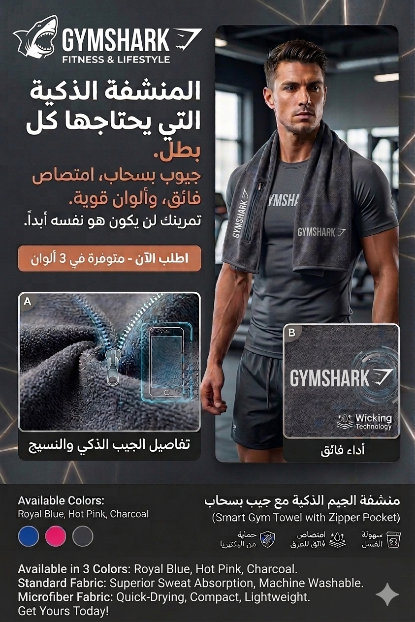 SERVIETTE SPORT GYM